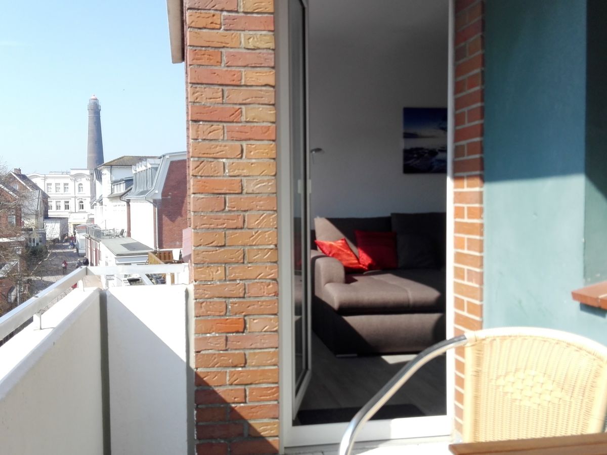 Blick zum Leuchtturm